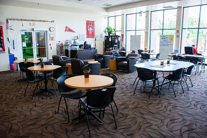 TRIO Student Support Services offers a space where first-generation students can study and find the resources they need to succeed at The University of New Mexico-Gallup.