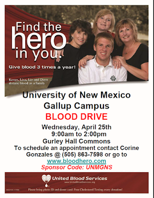 UNM-Gallup Blood Drive