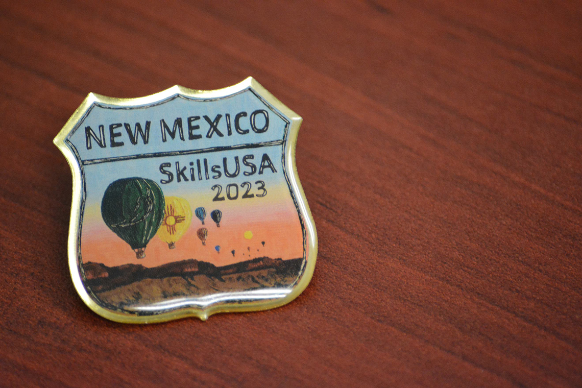 SkillsUSA pin