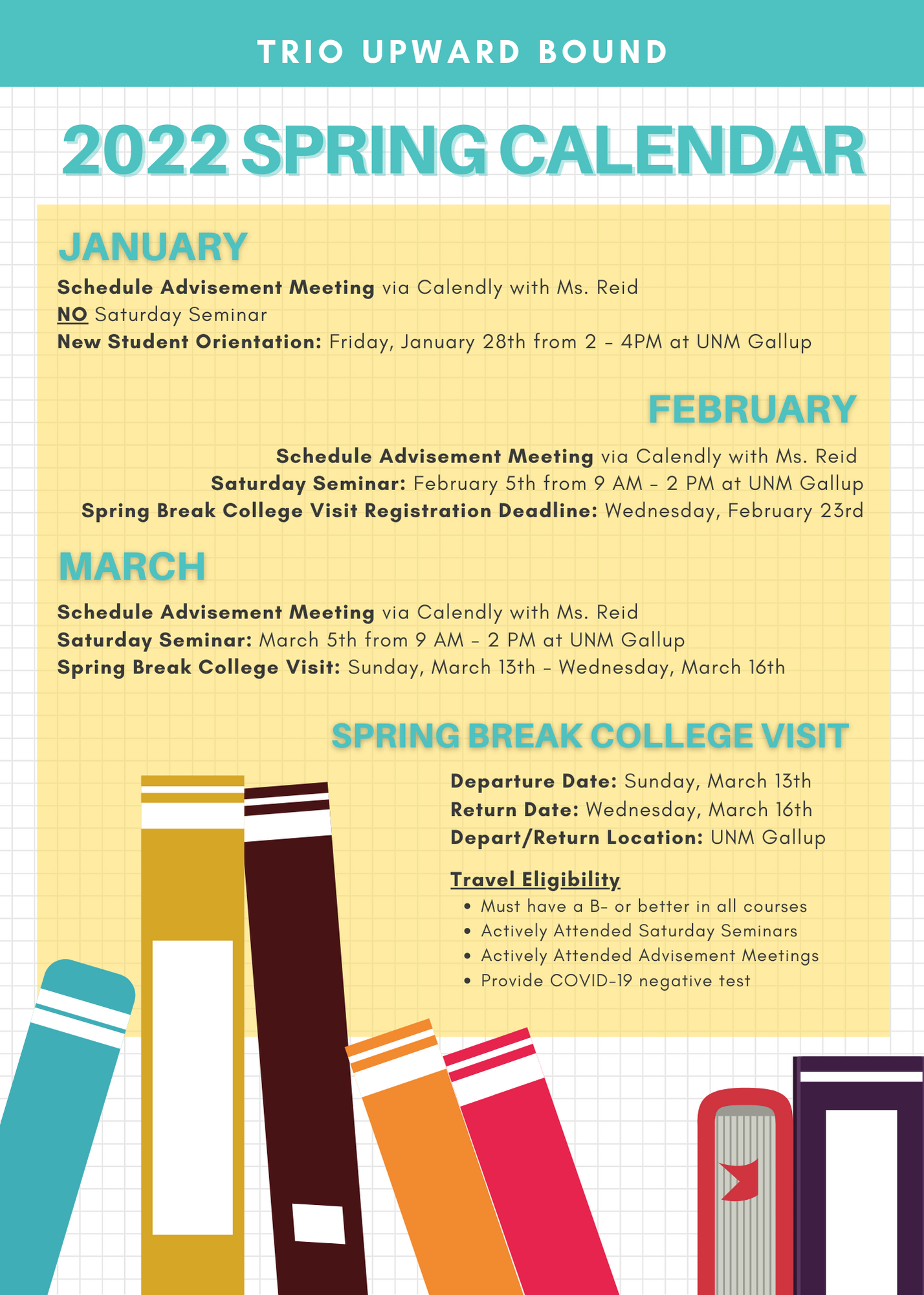 Events - TRIO Upward Bound :: UNM Gallup | The University of New Mexico