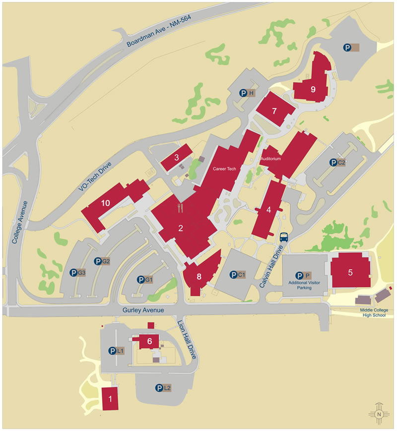 unm-campus-map