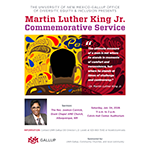 Martin Luther King Jr. Commemorative Service