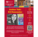 Author Talk: Kit Rosewater