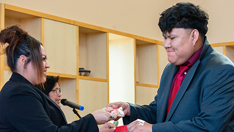 Adult education grad: 