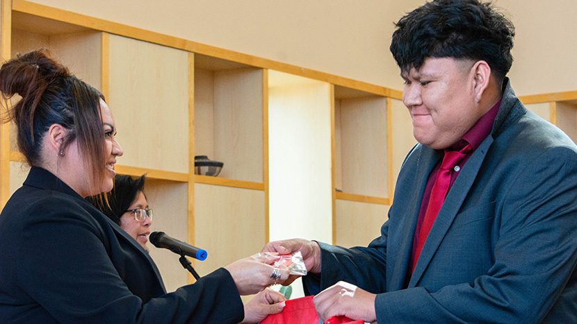 Adult education grad: 