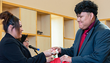 Adult education grad: 