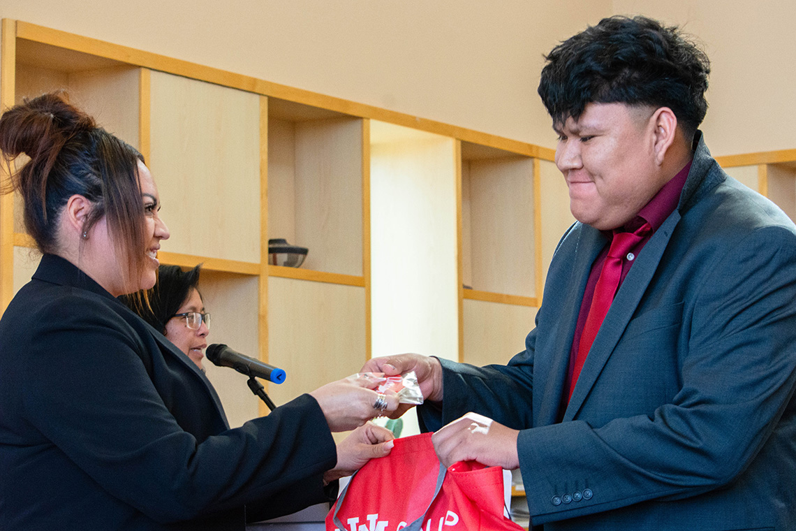 Adult education grad: 