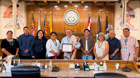 Celebrating UNM-Gallup's first Navajo dean