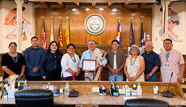 Celebrating UNM-Gallup's first Navajo dean