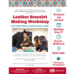 Leather Bracelet Making Workshop