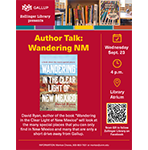 Author Talk: Wandering New Mexico