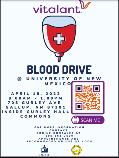 Blood Drive flyer