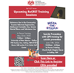ReCAST Training Series: Substance Use in the Community