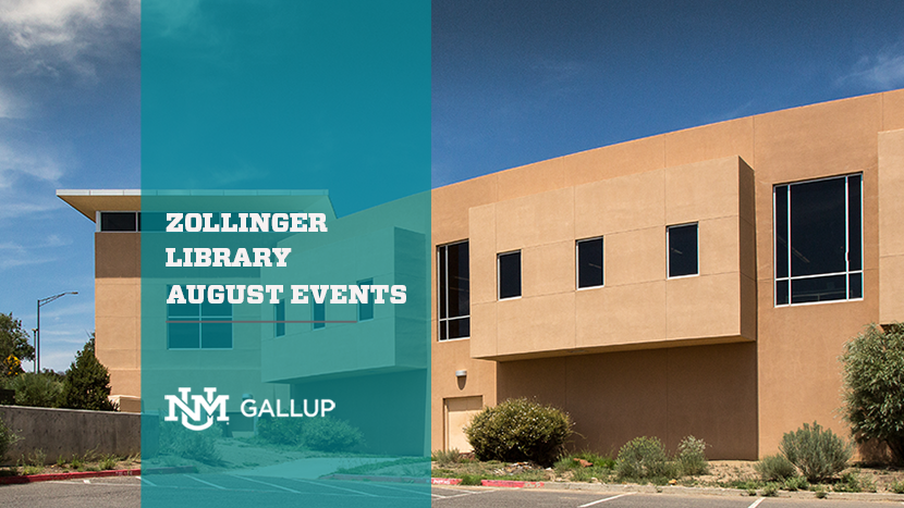 Zollinger Library August Events