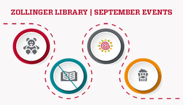 Zollinger Library September Events