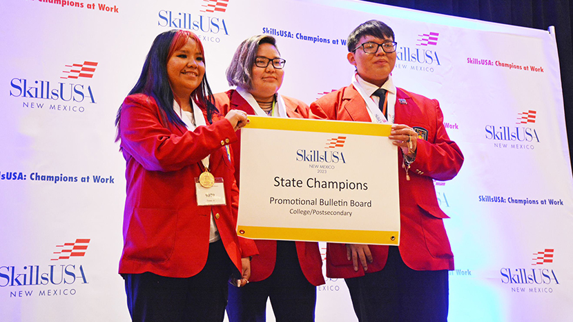 7 UNM-G students win state SkillsUSA gold