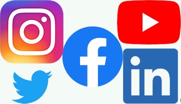 Social Media icons