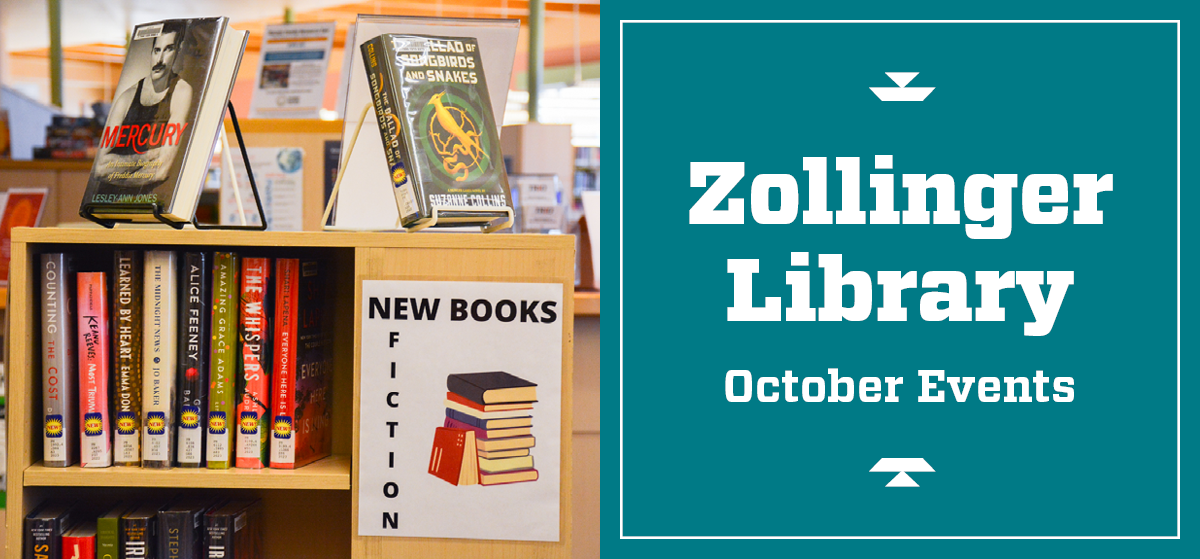 Zollinger Library October Events